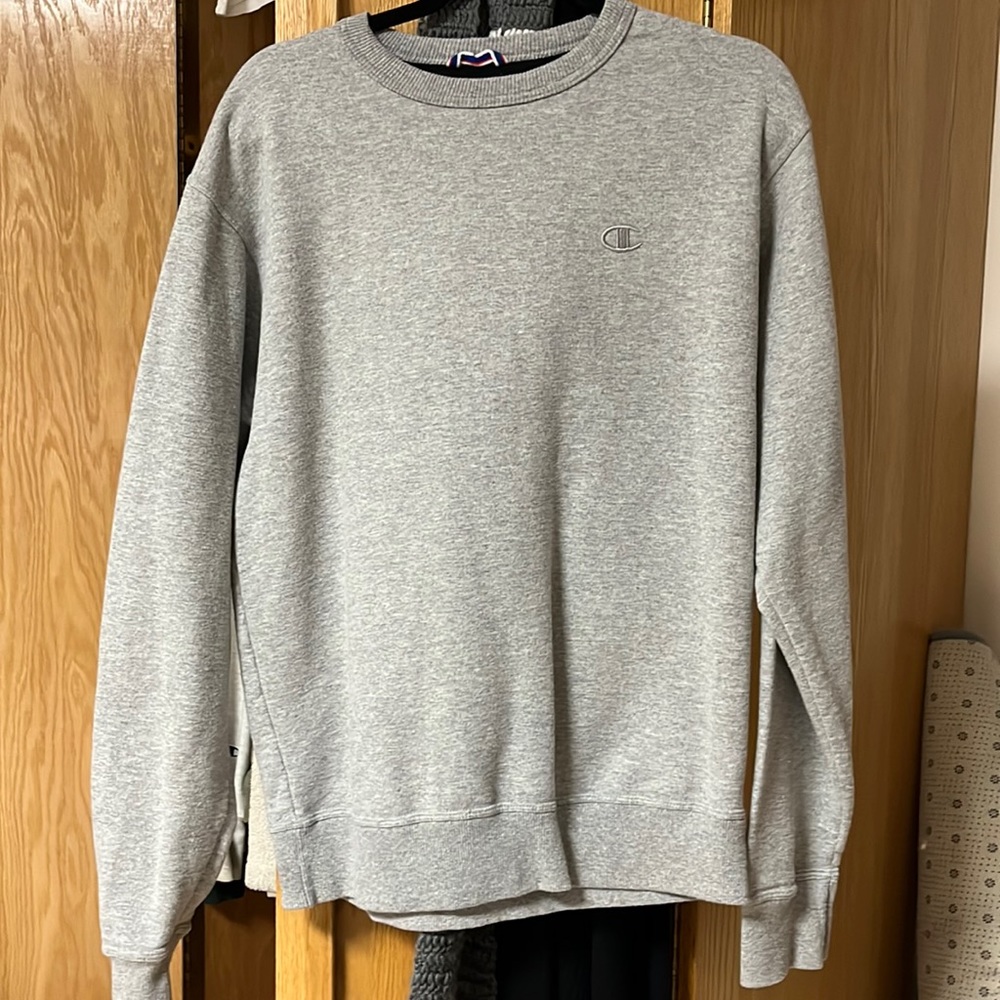 grey champion hoodie
